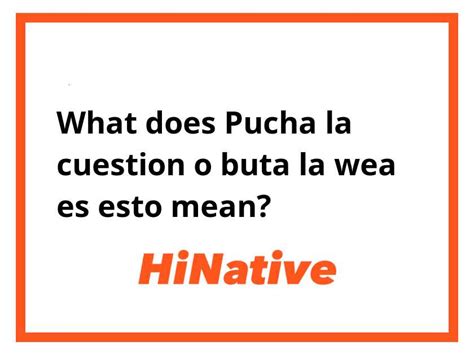 Buta In Spanish .